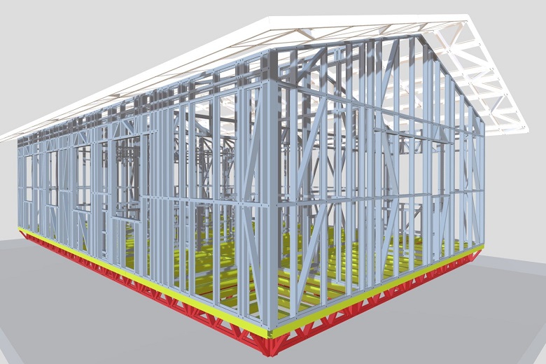 سازه ال اس اف Light Steel Frame